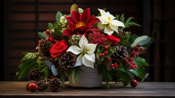 Festive Flair: December Holiday Blooms