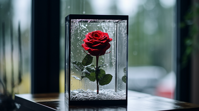 The Captivating Beauty of Preserved Red Roses
