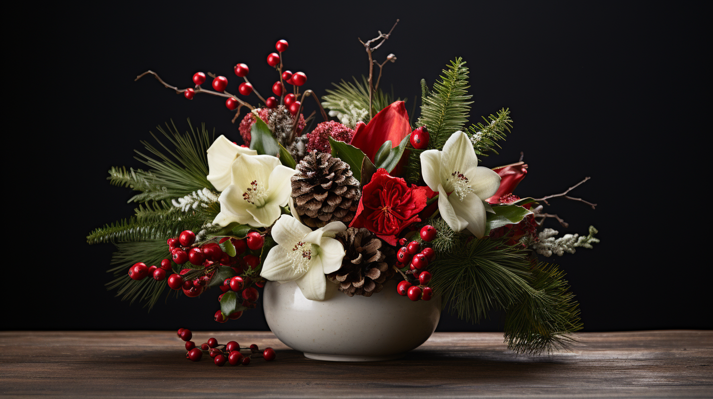 Winter's Blossom: Elegant Floral Designs