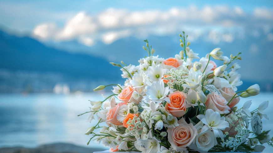Bouquet of mixed flowers symbolizing love and renewal in Vancouver