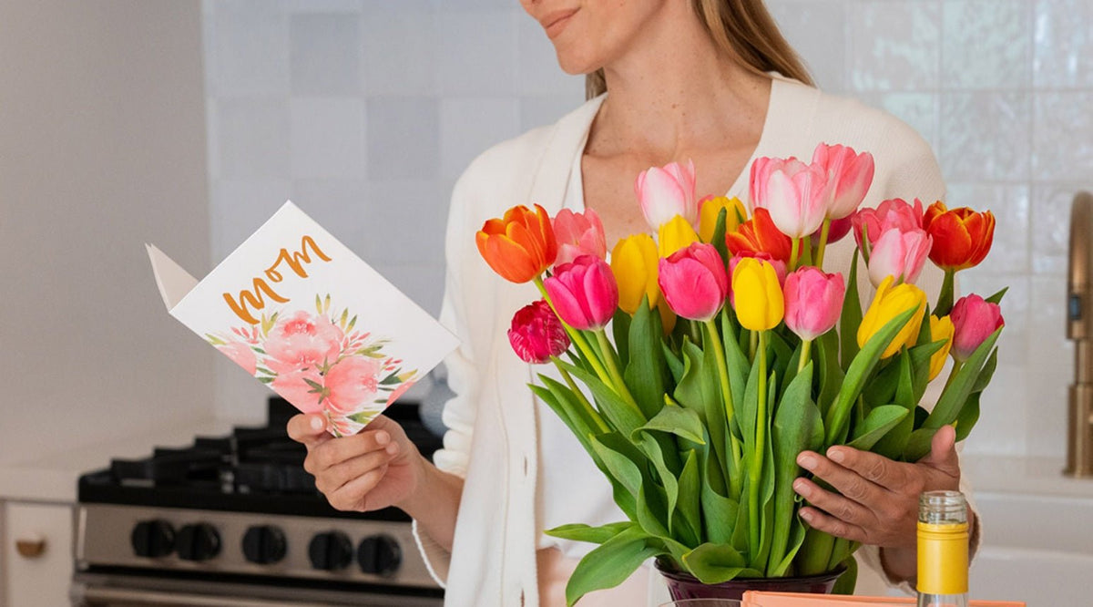 Happy Birthday Mom with Flowers – A Gift of Love from Tooka - Tooka Florist