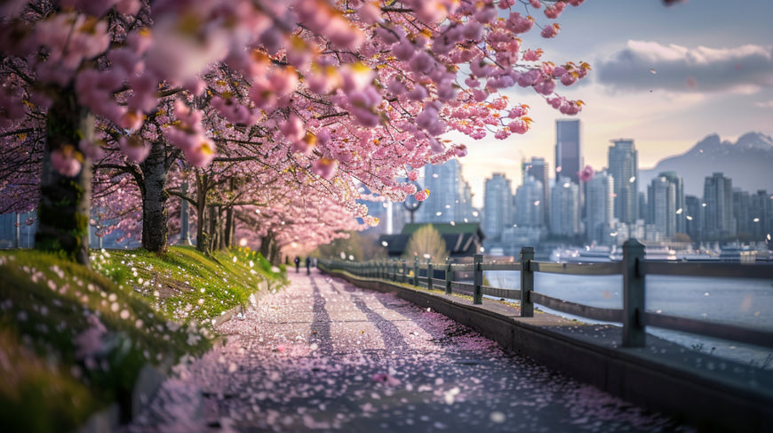 Colorful April Flowers Arrangement in Vancouver
