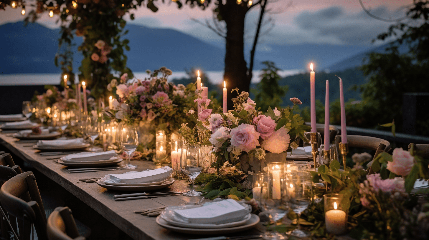Spellbinding Vistas: Crafting Wedding Tablescapes to Remember - Tooka Florist