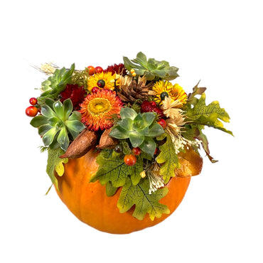 Harvest Celebration Pumpkin - Tooka Florist