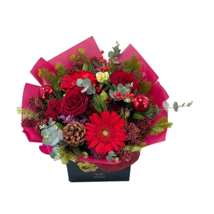 All is Bright Bouquet - Tooka Florist