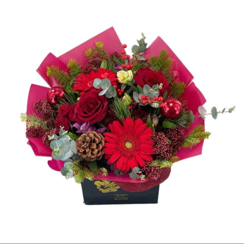 All is Bright Bouquet by Tooka Florist – Luxury Flowers Serving North, West & Greater Vancouver
