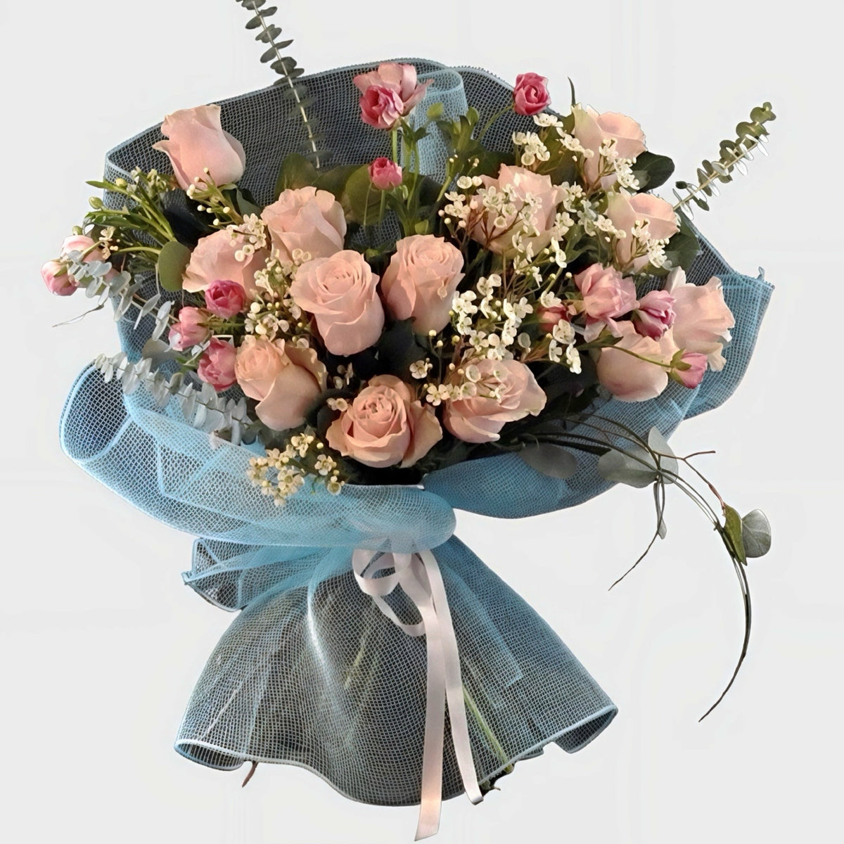 Boho Style Dozen Roses by Tooka Florist – Luxury Flowers Serving North, West & Greater Vancouver