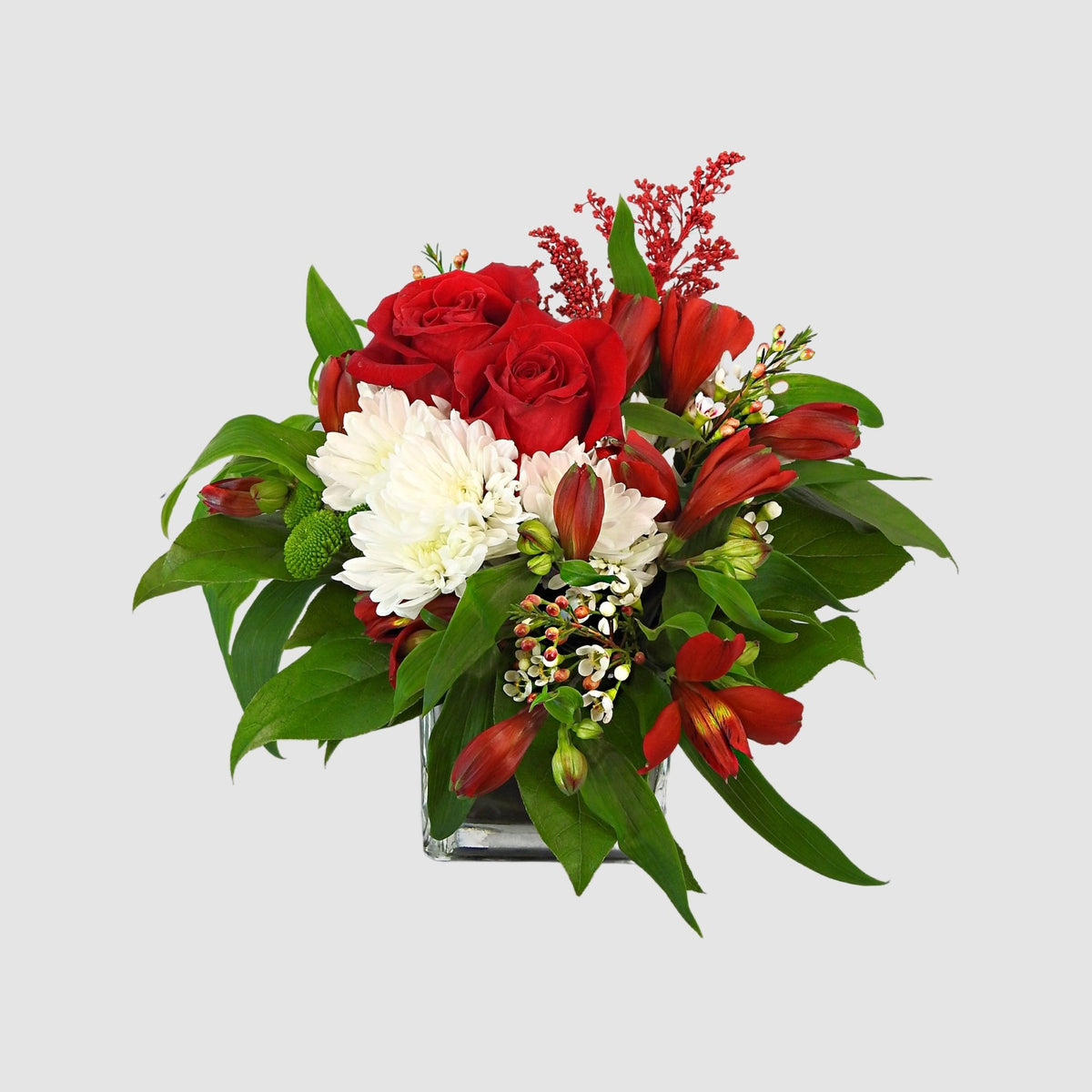 Bundle of Red by Tooka Florist – Luxury Flowers Serving North, West & Greater Vancouver