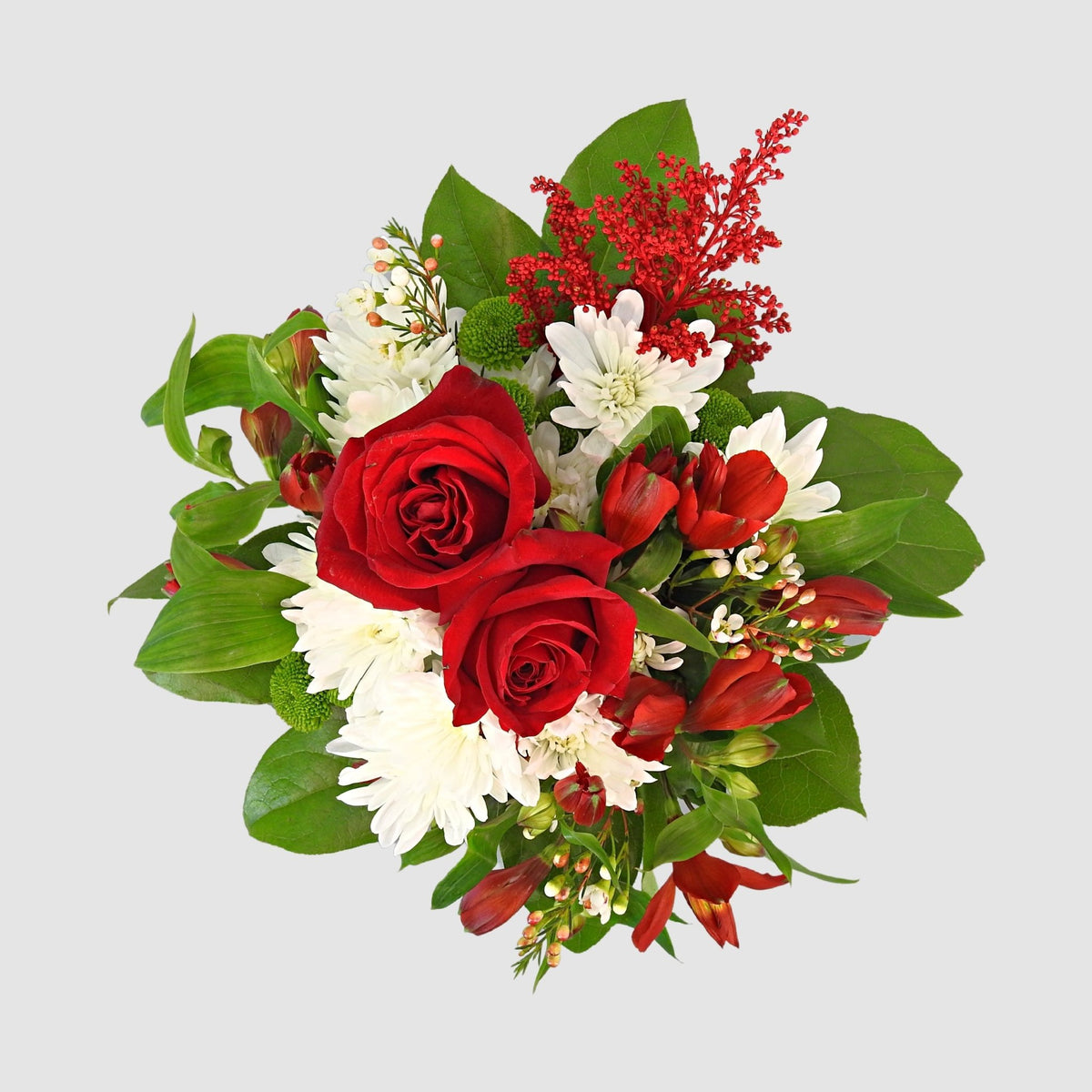 Bundle of Red by Tooka Florist – Luxury Flowers Serving North, West & Greater Vancouver