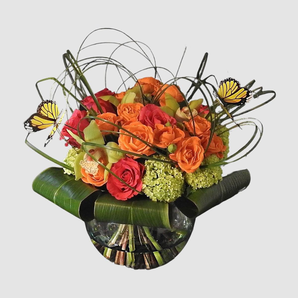 Butterfly Arrangement by Tooka Florist – Luxury Flowers Serving North, West & Greater Vancouver