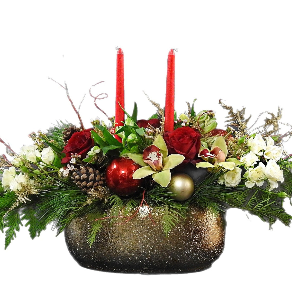 Classic christmas by Tooka Florist – Luxury Flowers Serving North, West & Greater Vancouver