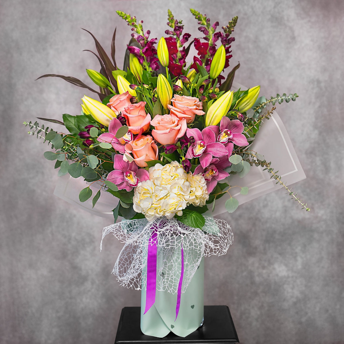 Dragon Bouquet by Tooka Florist – Luxury Flowers Serving North, West & Greater Vancouver