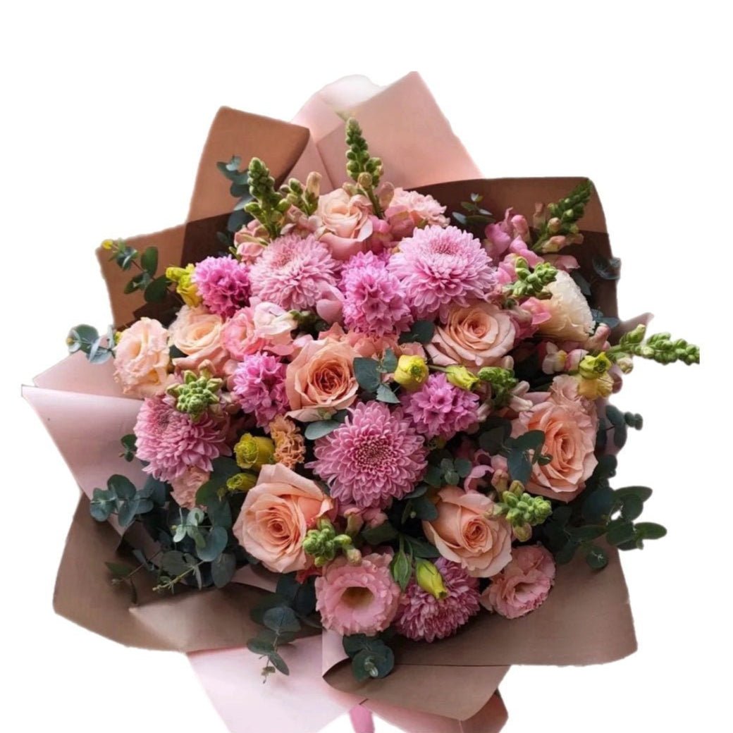 Elegant Pink & Peach by Tooka Florist – Luxury Flowers Serving North, West & Greater Vancouver