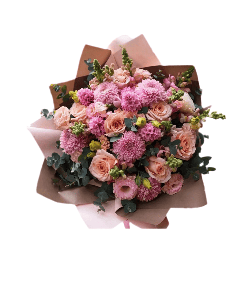 Elegant Pink & Peach by Tooka Florist – Luxury Flowers Serving North, West & Greater Vancouver