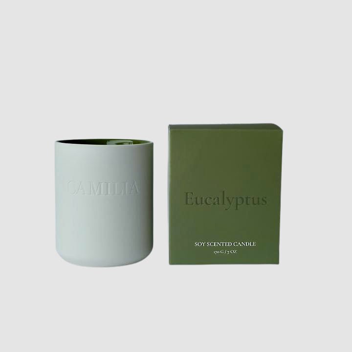 Eucalyptus Soy Candle by Tooka Florist – Luxury Flowers Serving North, West & Greater Vancouver