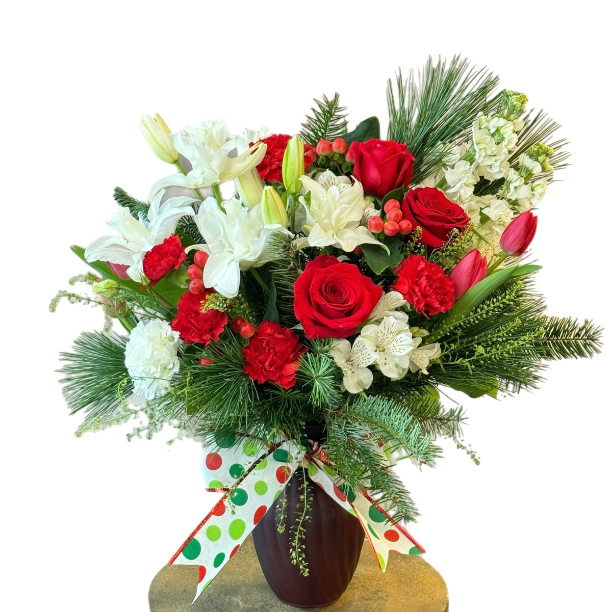 Festive winter by Tooka Florist – Luxury Flowers Serving North, West & Greater Vancouver
