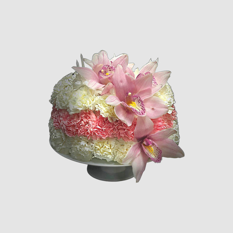 Flower Cake by Tooka Florist – Luxury Flowers Serving North, West & Greater Vancouver