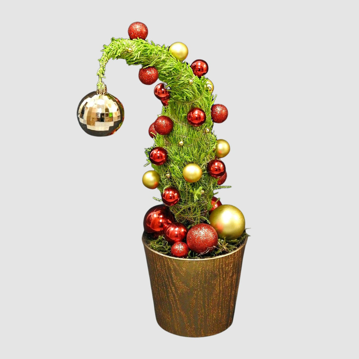 Gold Grinch by Tooka Florist – Luxury Flowers Serving North, West & Greater Vancouver