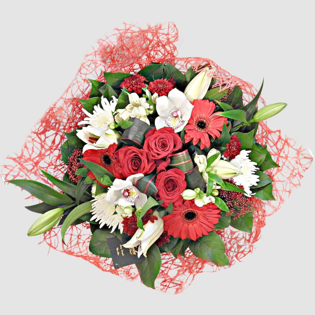 Gorgeous Red Bouquet by Tooka Florist – Luxury Flowers Serving North, West & Greater Vancouver