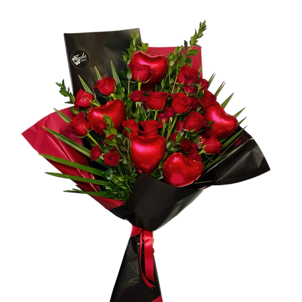Heartbeat Rose Bouquet by Tooka Florist – Luxury Flowers Serving North, West & Greater Vancouver