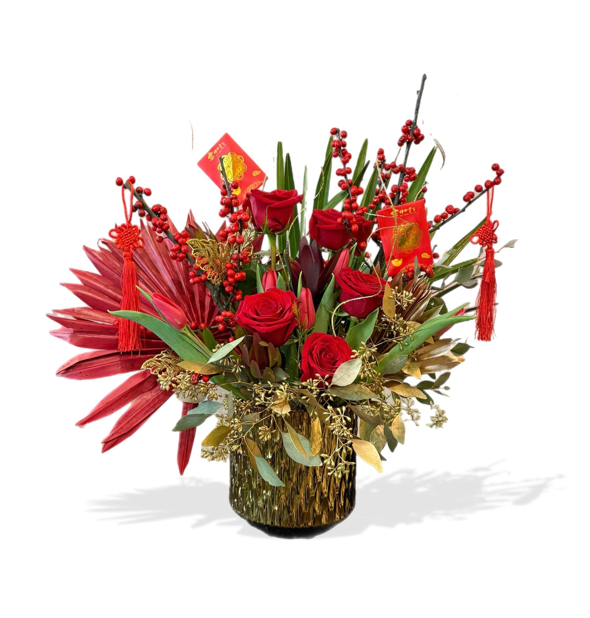 Lunar New Year Prosperity 新年吉祥花藝 by Tooka Florist – Luxury Flowers Serving North, West & Greater Vancouver