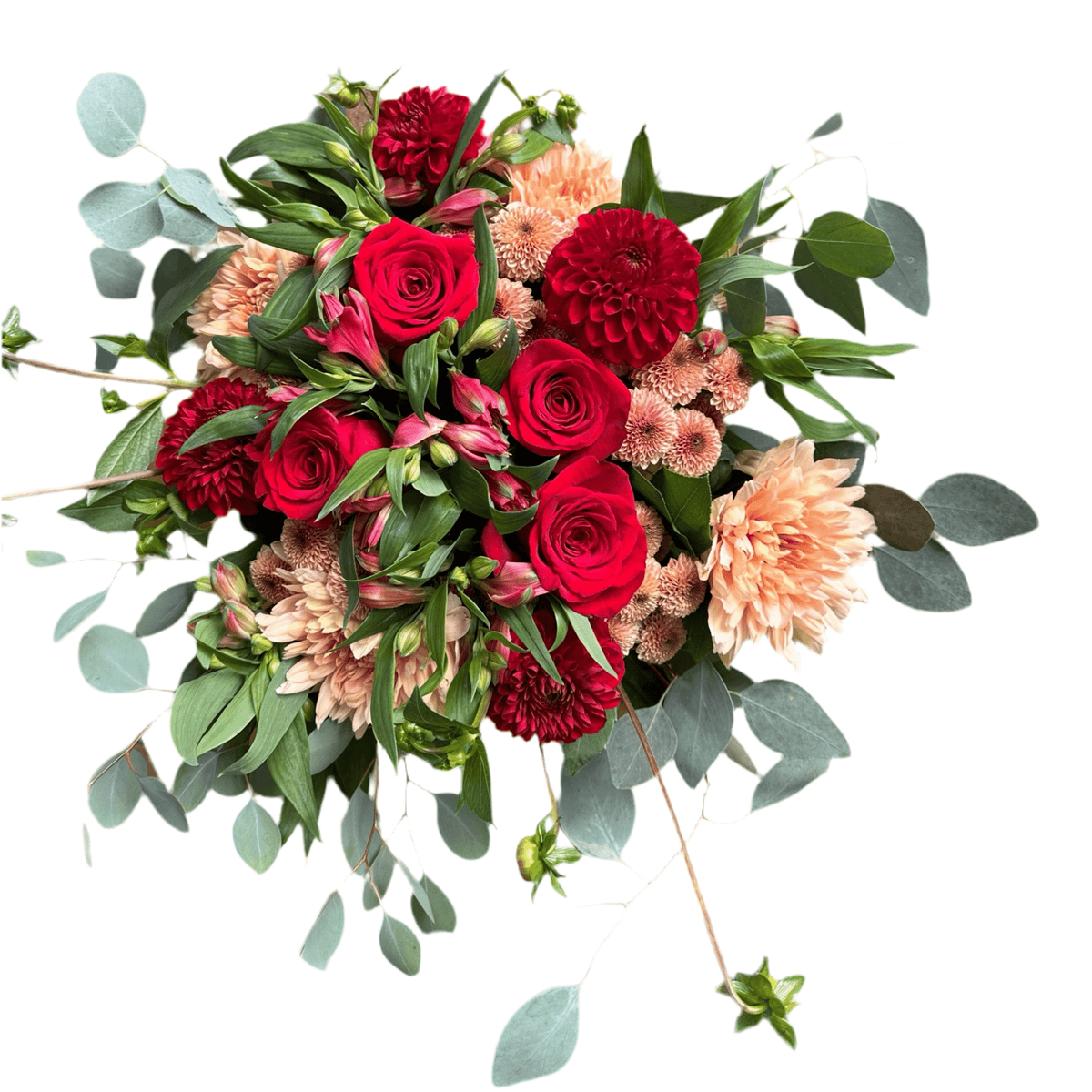 Maple Kiss Hand Tied Bouquet by Tooka Florist – Luxury Flowers Serving North, West & Greater Vancouver