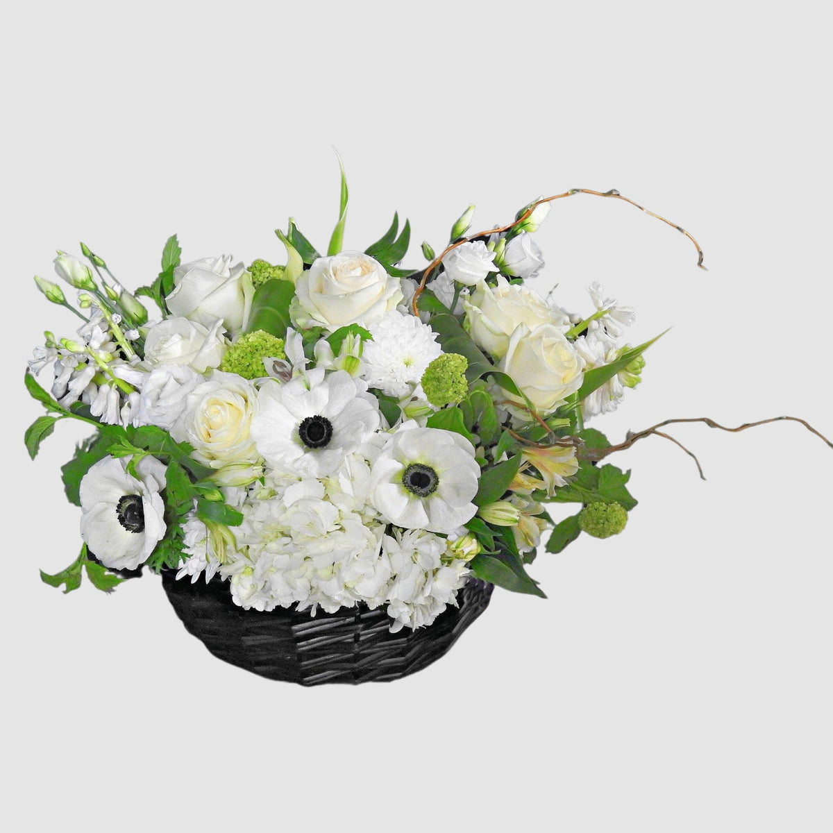Morning Dew Basket by Tooka Florist – Luxury Flowers Serving North, West & Greater Vancouver