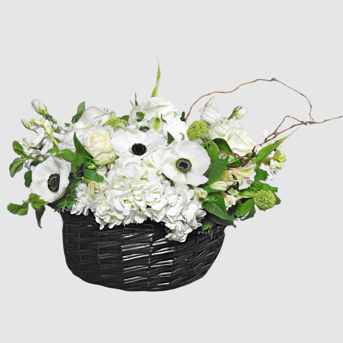 Morning Dew Basket by Tooka Florist – Luxury Flowers Serving North, West & Greater Vancouver