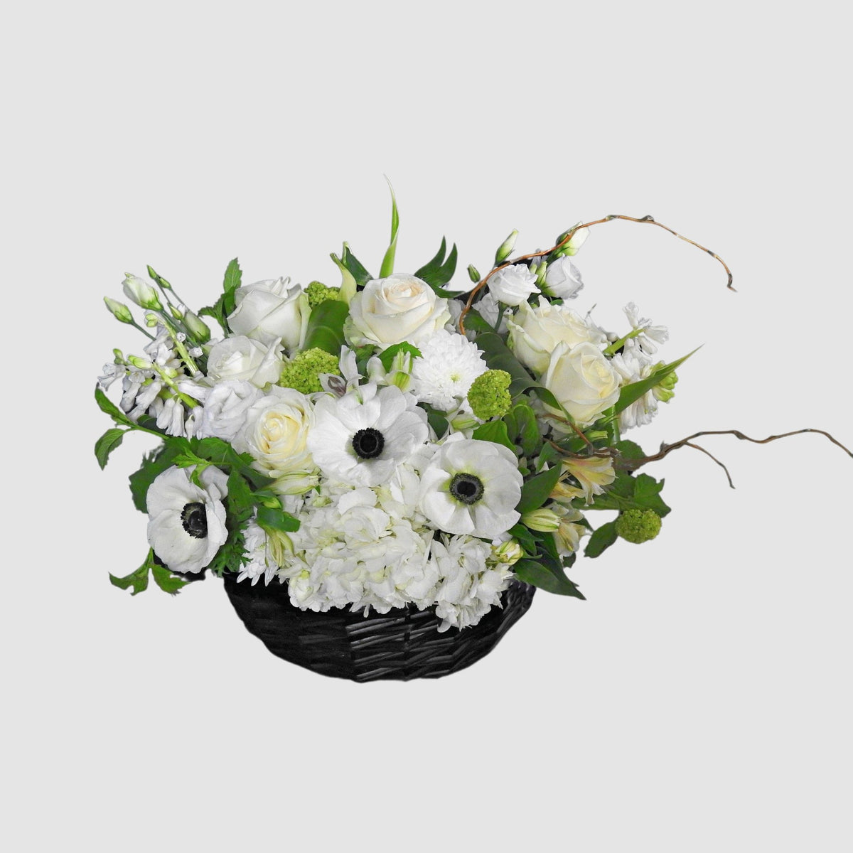 Morning Dew Basket by Tooka Florist – Luxury Flowers Serving North, West & Greater Vancouver