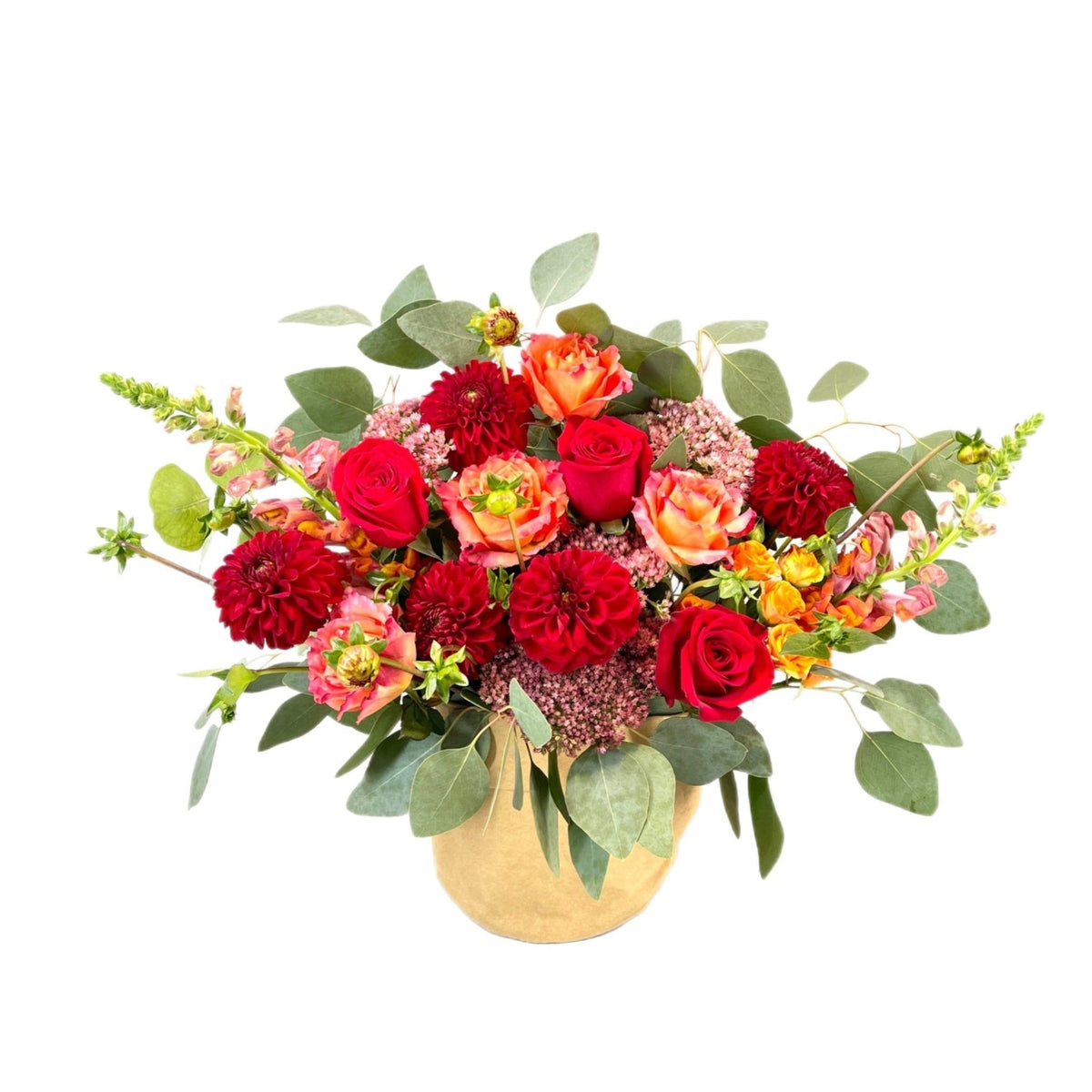 Orange Love by Tooka Florist – Luxury Flowers Serving North, West & Greater Vancouver