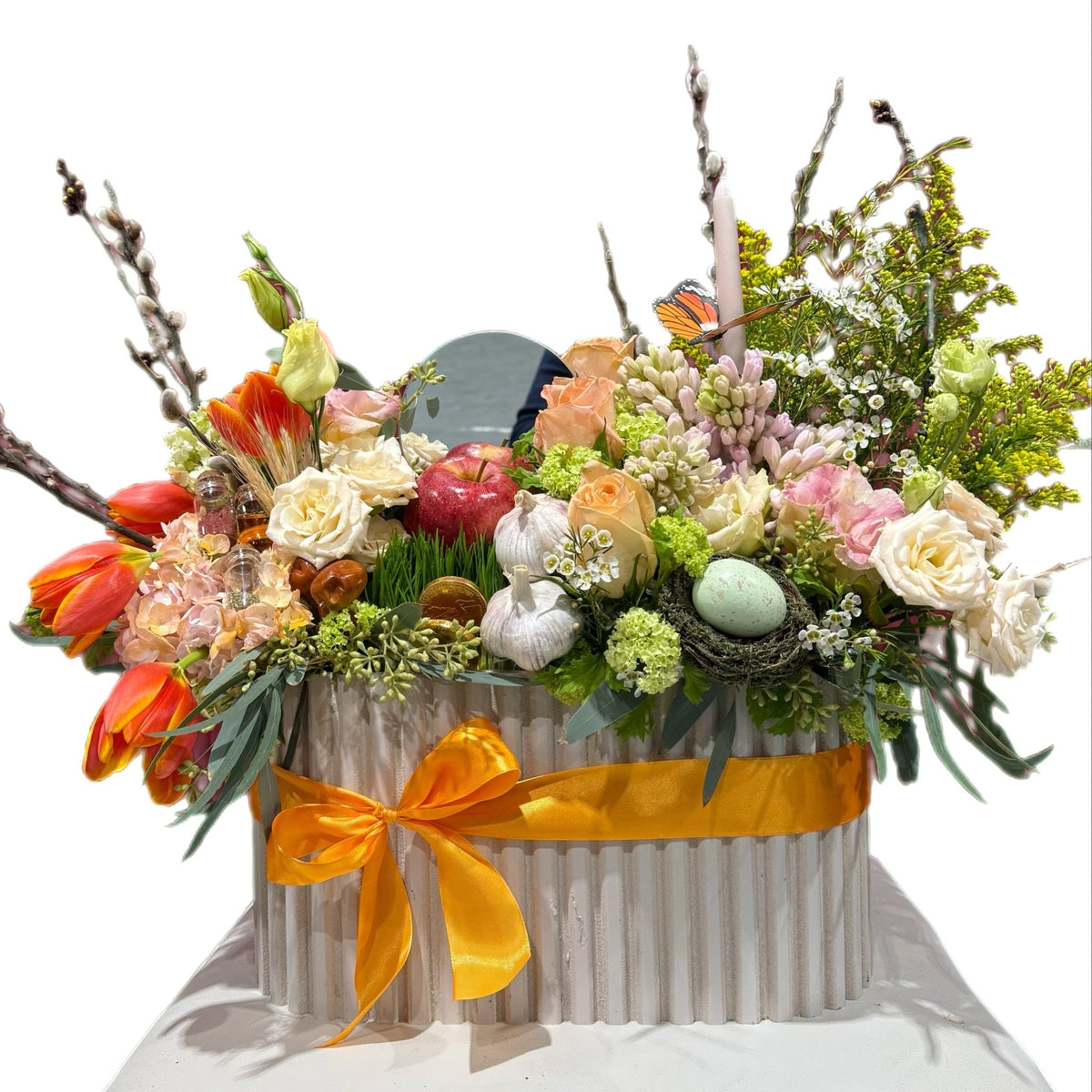 Persian New Year Bloom Arrangement &Luxury Nowruz Floral Centerpiece by Tooka Florist – Luxury Flowers Serving North, West & Greater Vancouver