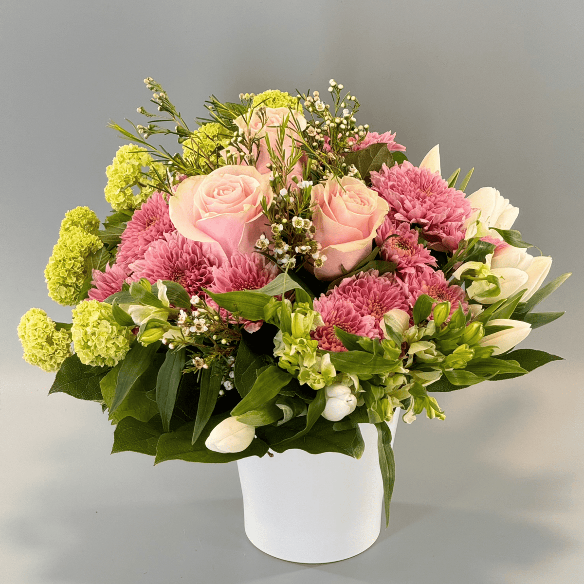Pink Birthday by Tooka Florist – Luxury Flowers Serving North, West & Greater Vancouver