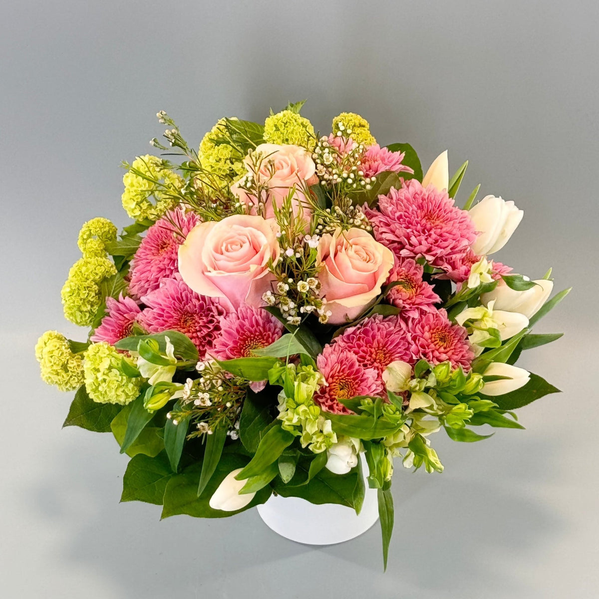 Pink Birthday by Tooka Florist – Luxury Flowers Serving North, West & Greater Vancouver