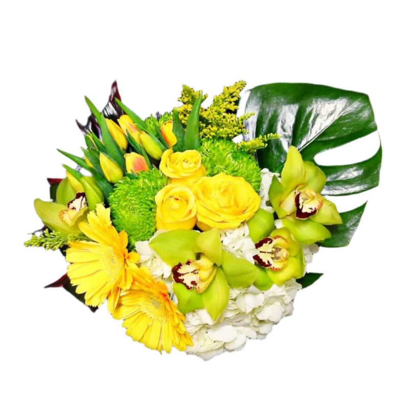 Summer Arrangement by Tooka Florist – Luxury Flowers Serving North, West & Greater Vancouver
