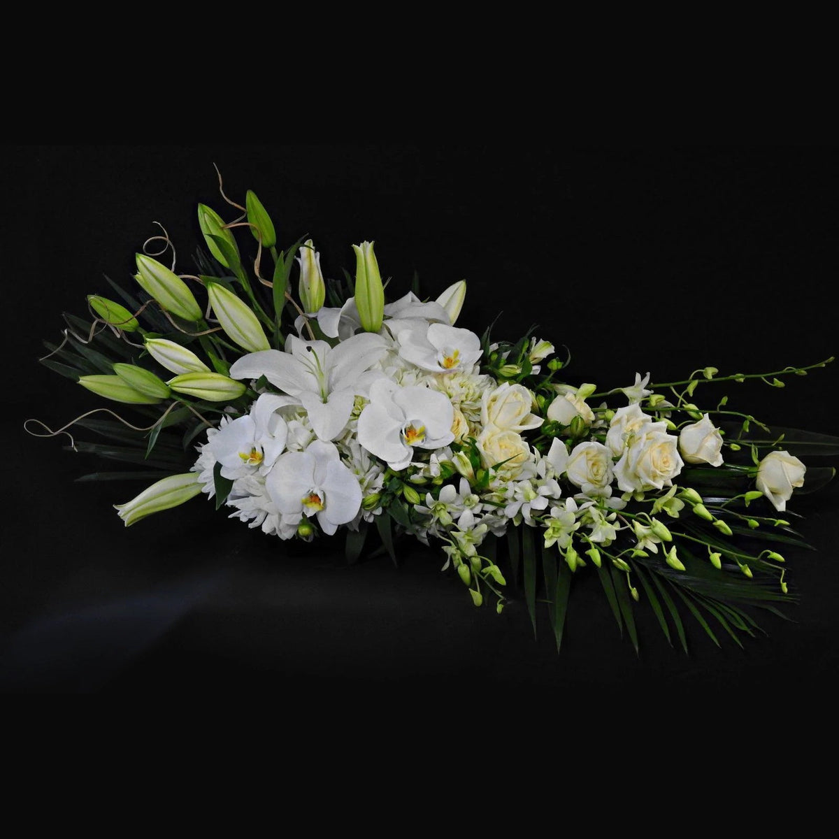 Sympathy Boat by Tooka Florist – Luxury Flowers Serving North, West & Greater Vancouver