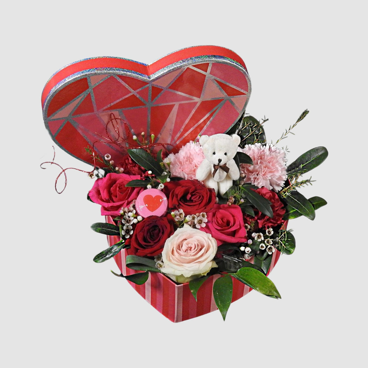 Teddy Bear Love by Tooka Florist – Luxury Flowers Serving North, West & Greater Vancouver