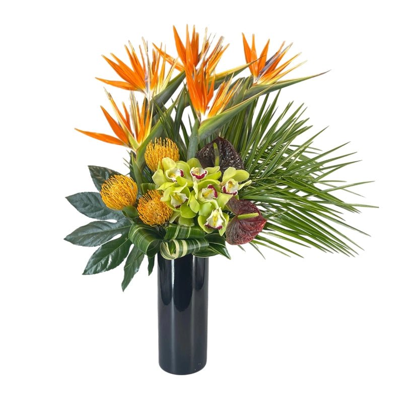 Tropical Orange by Tooka Florist – Luxury Flowers Serving North, West & Greater Vancouver