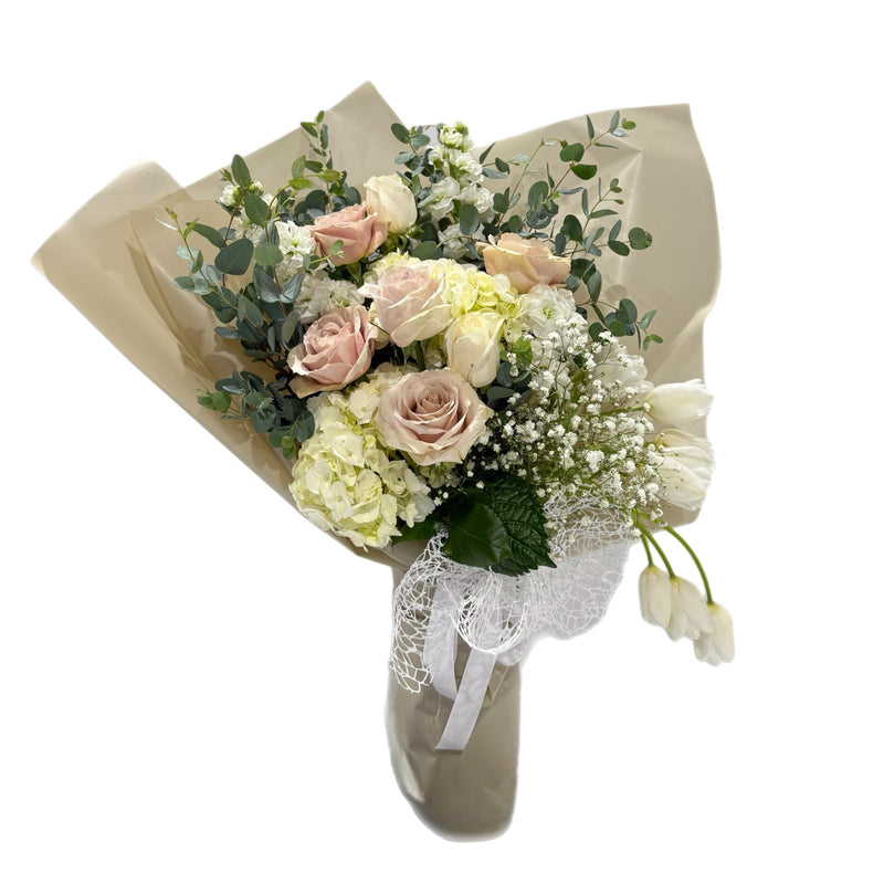 Vintage Whisper Bouquet by Tooka Florist – Luxury Flowers Serving North, West & Greater Vancouver