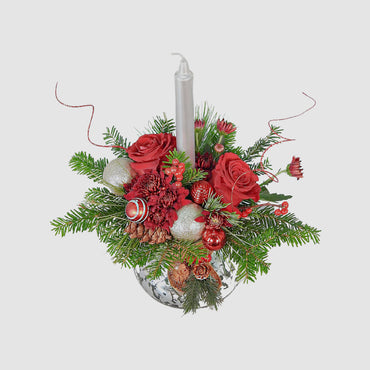 Candle Centerpiece - Tooka Florist
