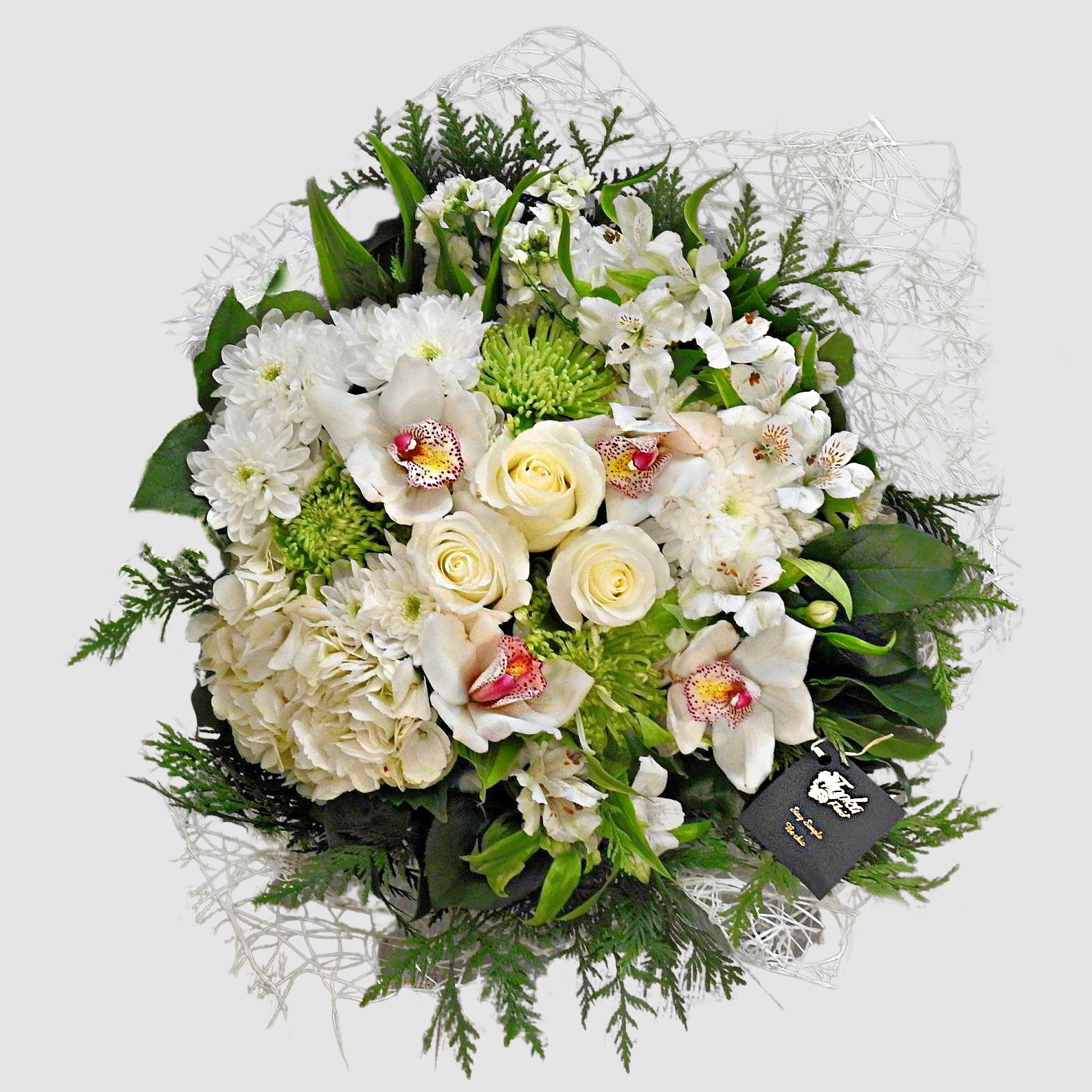 Gorgeous White Bouquet - Tooka Florist
