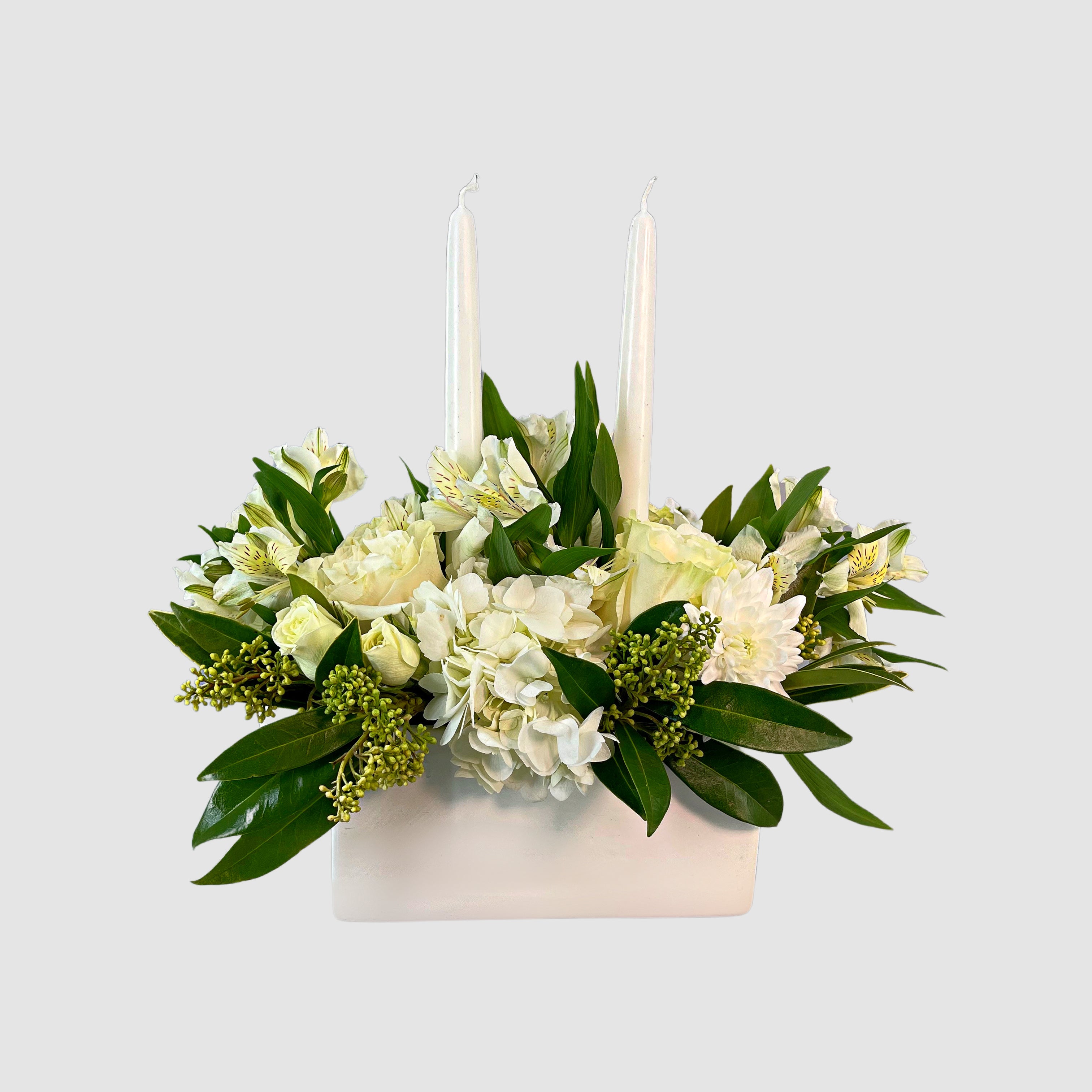 Sympathy candle Arrangement - Tooka Florist