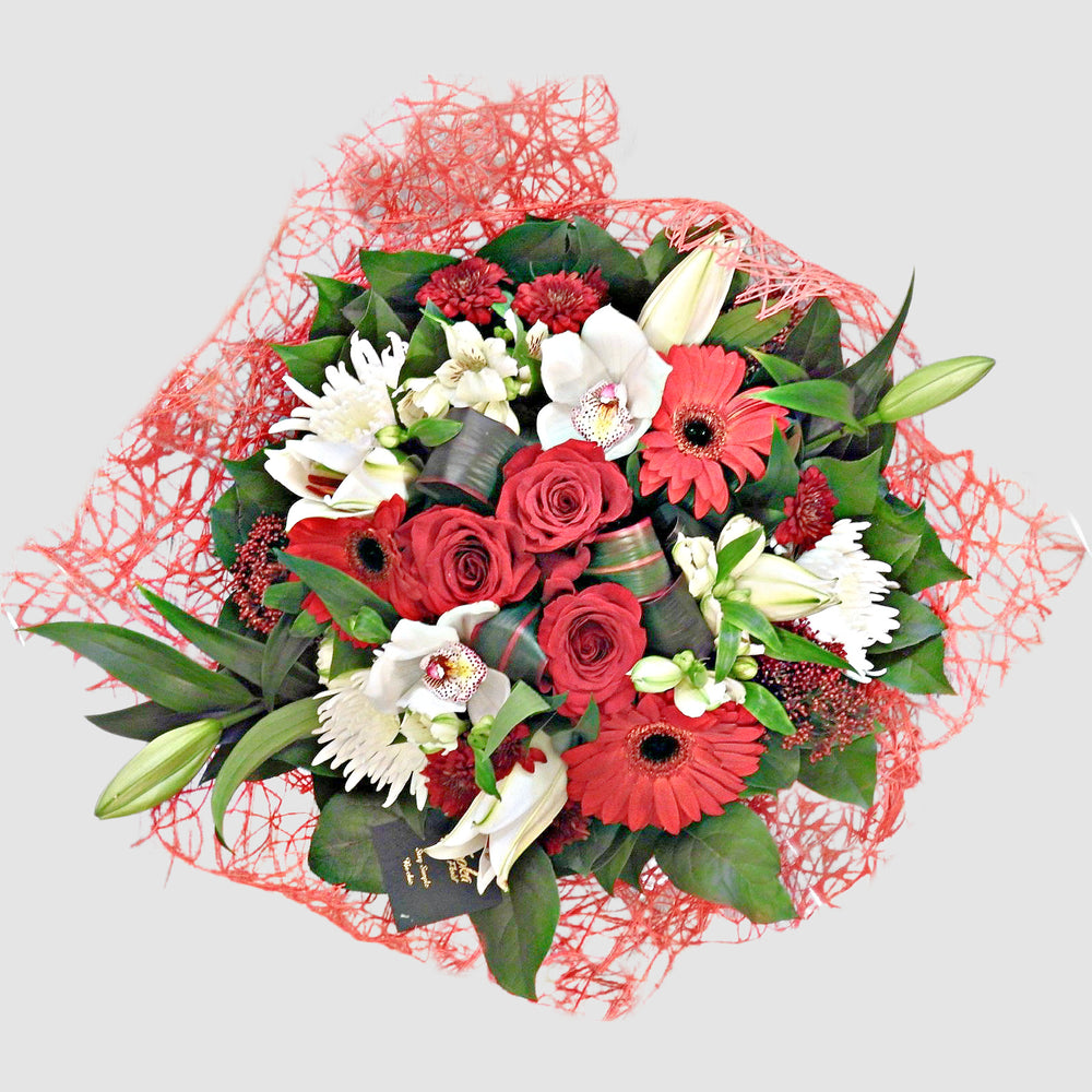 Gorgeous Red Bouquet - Tooka Florist
