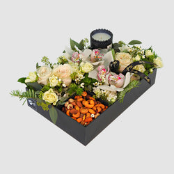 White Winter Gift Box - Tooka Florist