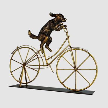 Coco Cyclist Bike Sculpture - Tooka Florist