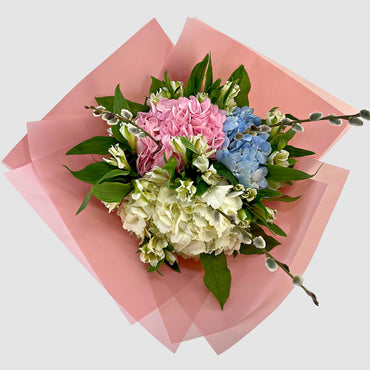 Hydrangeas Bouquet - Tooka Florist