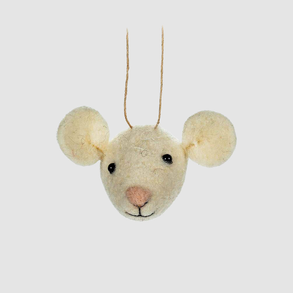 Mouse Head Ornament. - Tooka Florist