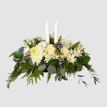 Snow White Centerpiece - Tooka Florist