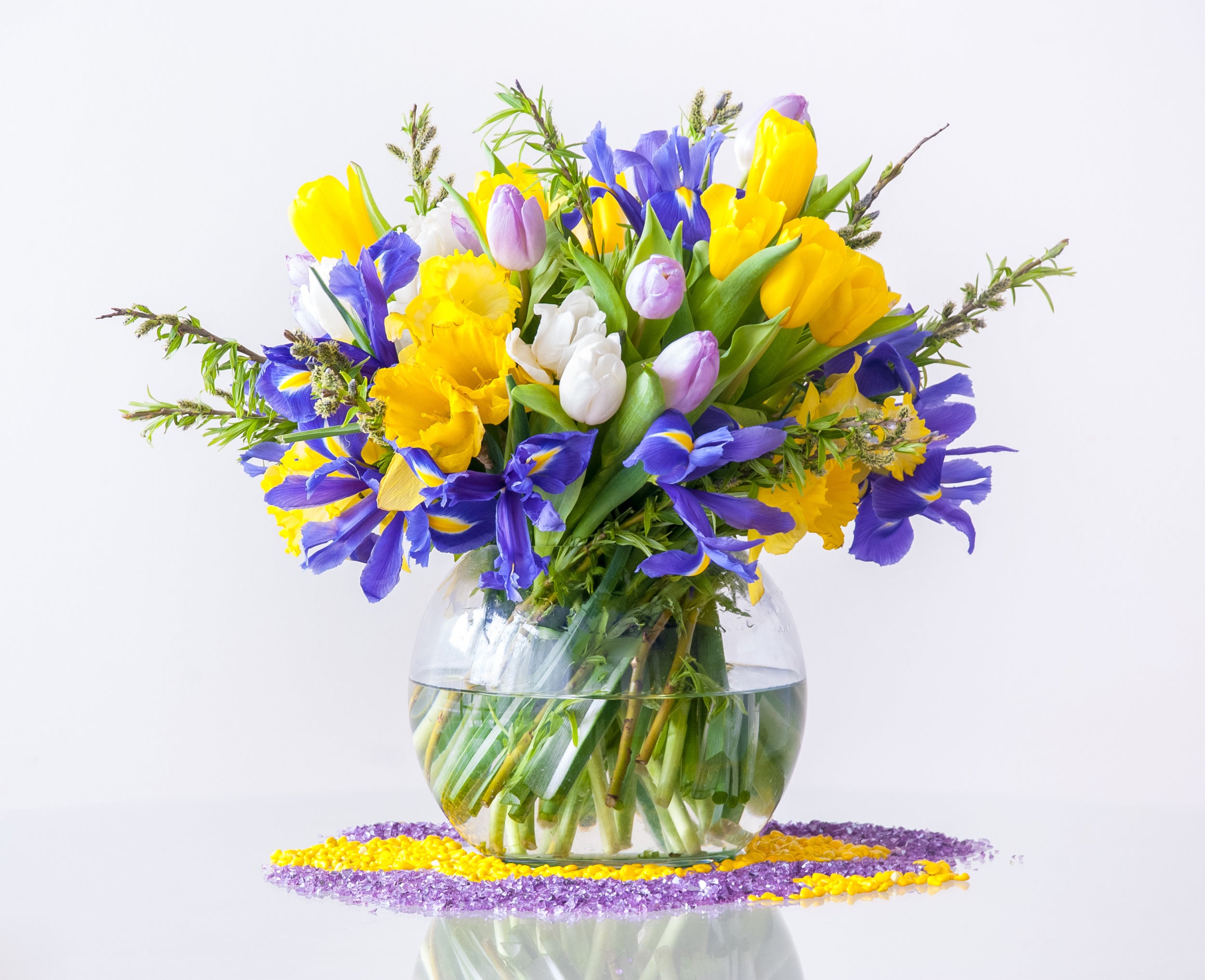 Iris & Tulip Garden - Tooka Florist