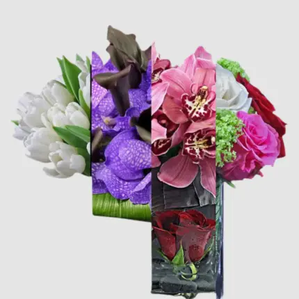 Designer Choice Vase Arrangement - Custom luxury flower vase arrangement Vancouver
