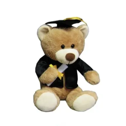Graduation Teddy Bear - Cute plush graduation bear gift with cap and diploma Vancouver